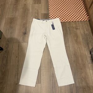 Oxford Golf Silver Birch Chinos with Classic Khaki Style 34x30 NWT